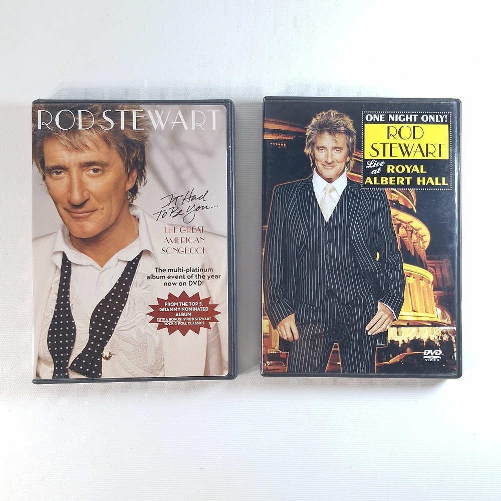 Lot of 2 Rod Stewart Concert DVD's